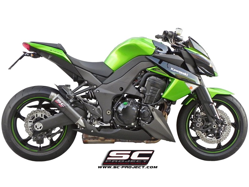 SC-Project GP M2 Slip Ons - Kawasaki Z1000 2010-2013 - K09-18C